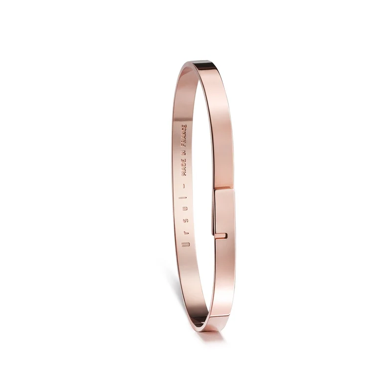 Jonc femme or rose 18K | SATURNE.5